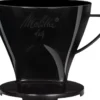Dripper Melitta 1x4 plastique noir