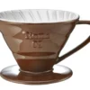 Dripper Tiamo V02 conique marron 4 tasses