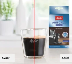 Détartrant MELITTA - Anti Calc pour machines à café automatique (2 x 40g)