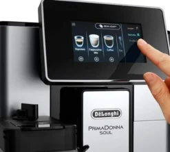 Expresso Broyeur DELONGHI Primadonna Soul ECAM 610.55.SB Gris
