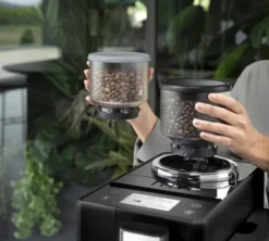 Expresso Broyeur DELONGHI Rivelia FEB4455.B Noir Onyx (Latte)