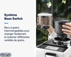 Expresso Broyeur DELONGHI Rivelia FEB 4435.W Blanc Arctique