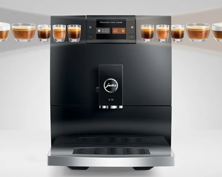 Expresso Broyeur JURA C9 Piano Black (EA)
