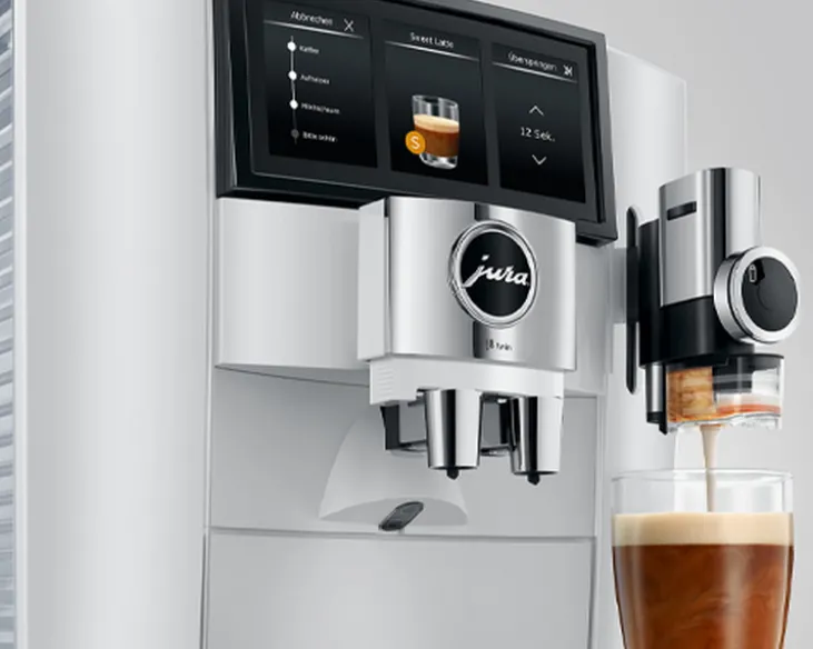 Expresso Broyeur JURA J8 Twin Diamond White