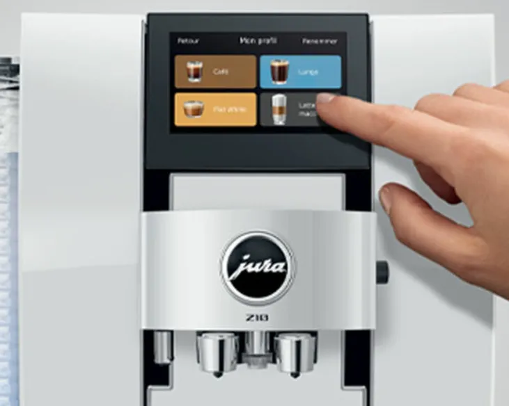Expresso Broyeur JURA Z10 Diamond White EB Smart Connect inclus