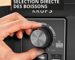 Expresso Broyeur KRUPS Serenity EA4008E0 - Noir