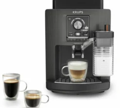 Expresso Broyeur KRUPS Serenity Milk EA402HE0 - Noir