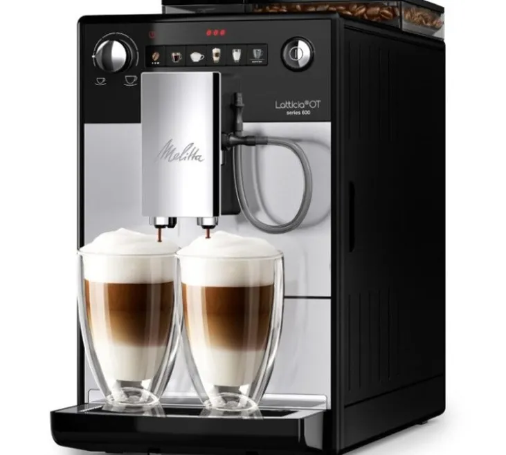 Expresso Broyeur MELITTA Latticia® One Touch F300-101 Argent