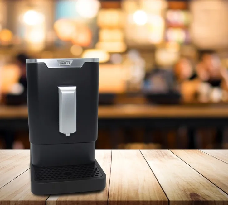 Expresso Broyeur SCOTT Slimissimo Noir