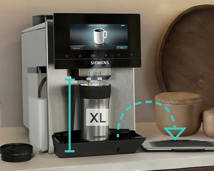 Expresso Broyeur SIEMENS EQ.900 TQ923E83 Inox