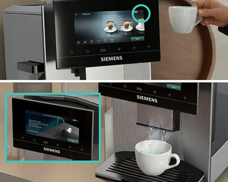 Expresso Broyeur SIEMENS EQ.900 TQ923E83 Inox