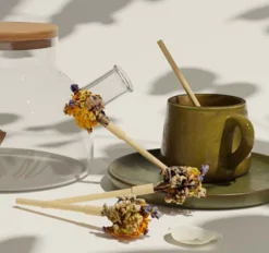 Fleurs de Thé à Infuser Fleurs Sauvages Bio - 2 bouquets (10 tasses) - HORAE