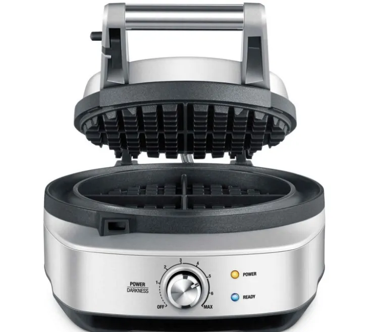 Gaufrier - The No-Mess Waffle, Acier Inoxydable - Sage