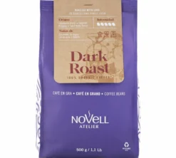 500 g - Café en grain - Atelier Dark House Bio - CAFÉS NOVELL