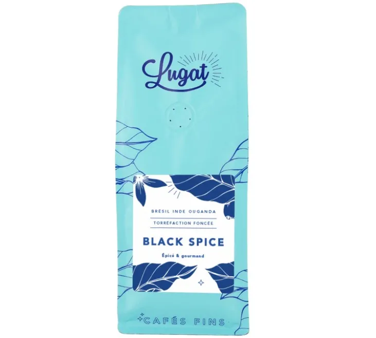 230 g - Café en grain - Black Spice - LUGAT