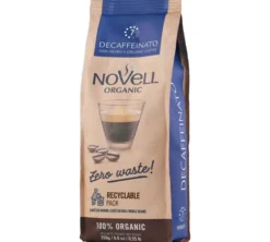 250 g - Café en grain - Décaféiné Bio - CAFÉS NOVELL