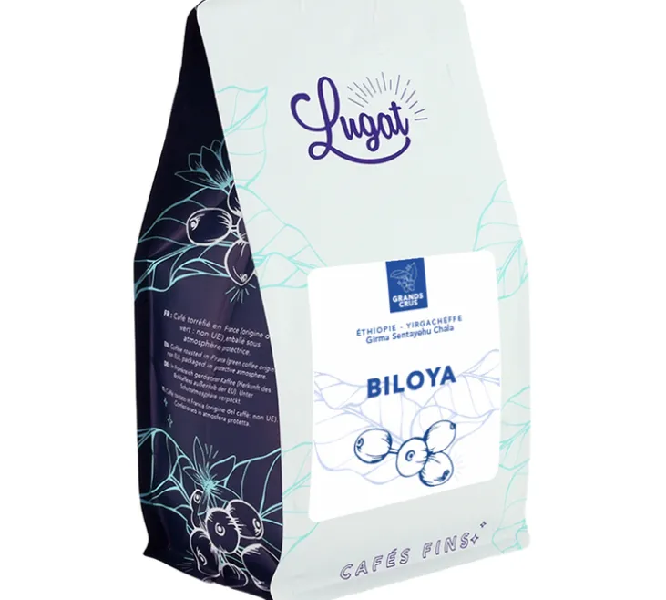 200 g - Café en grain - Ethiopie Biloya - LUGAT