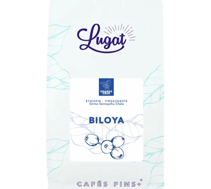 200 g - Café en grain - Ethiopie Biloya - LUGAT