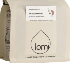 250 g - Café en grain - J'ai deux amours - CAFÉ LOMI