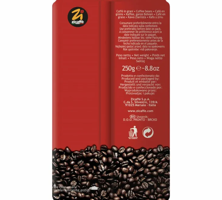 250 g - Café en grain - Linea Espresso - ZICAFFÈ