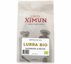 250 g - Café en grain - Lurra Bio Pur Arabica - CAFÉS XIMUN