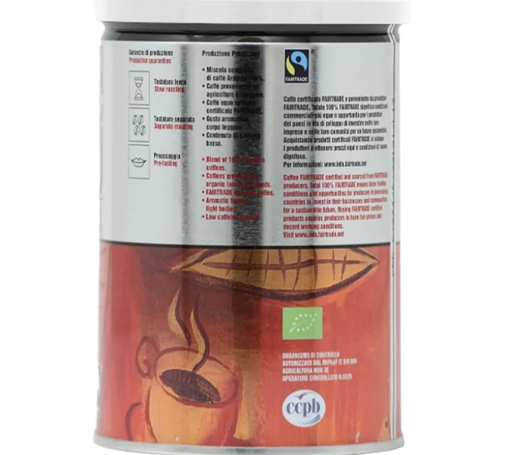 250 g - Café en grain - Nativo 100% Arabica Bio - Fairtrade - GOPPION CAFFÈ