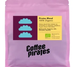 250 g - Café en grain - Pirates Blend Bio - COFFEE PIRATES