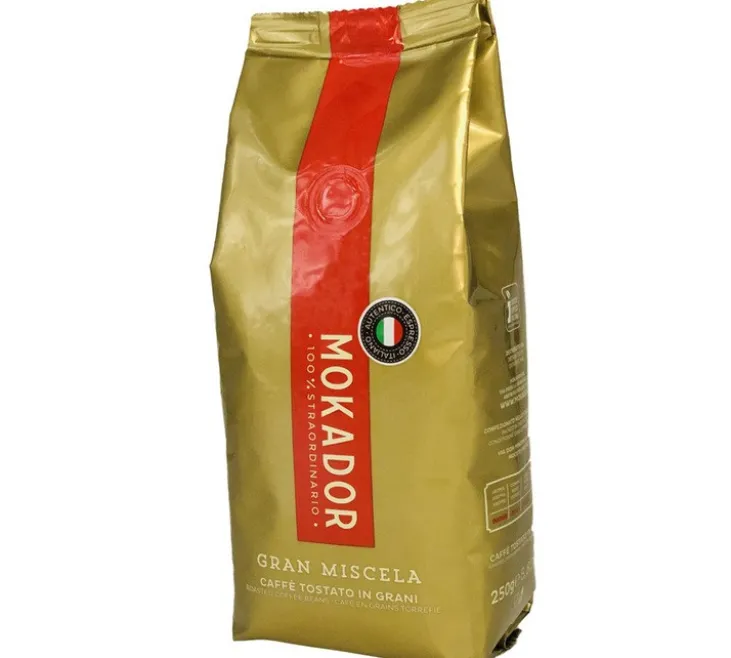 250 g - Café en grain - 100% Straordinario Gran Miscela - MOKADOR CASTELLARI