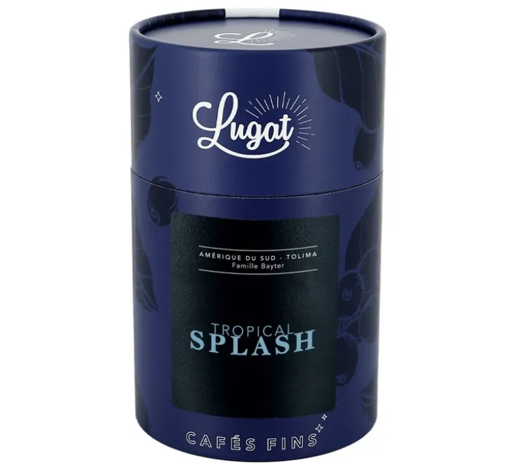 200 g - Café en grain - Tropical Splash Amérique du Sud - LUGAT