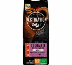 250 g - Café moulu - Colombie Equitable Pur Arabica Bio - DESTINATION