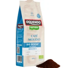 250 g - Café moulu - Décaféiné Bio 100% Arabica - OQUENDO