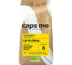 200 g - Café moulu - Le floral - CAPS ME