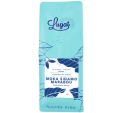 250 g - Café moulu - Éthiopie Moka Sidamo Marabou pour cafetière italienne - LUGAT