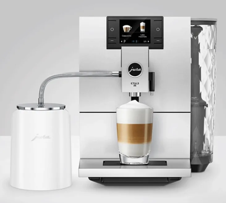 Glacette lait White accessoire rafraichissant pour machine à café à grain Jura