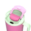 Gourde isotherme avec paille Rio Bubblegum Mint - 95 cl - KAMBUKKA