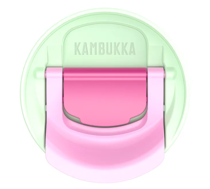 Gourde isotherme avec paille Rio Bubblegum Mint - 95 cl - KAMBUKKA