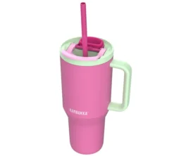 Gourde isotherme avec paille Rio Bubblegum Mint - 95 cl - KAMBUKKA
