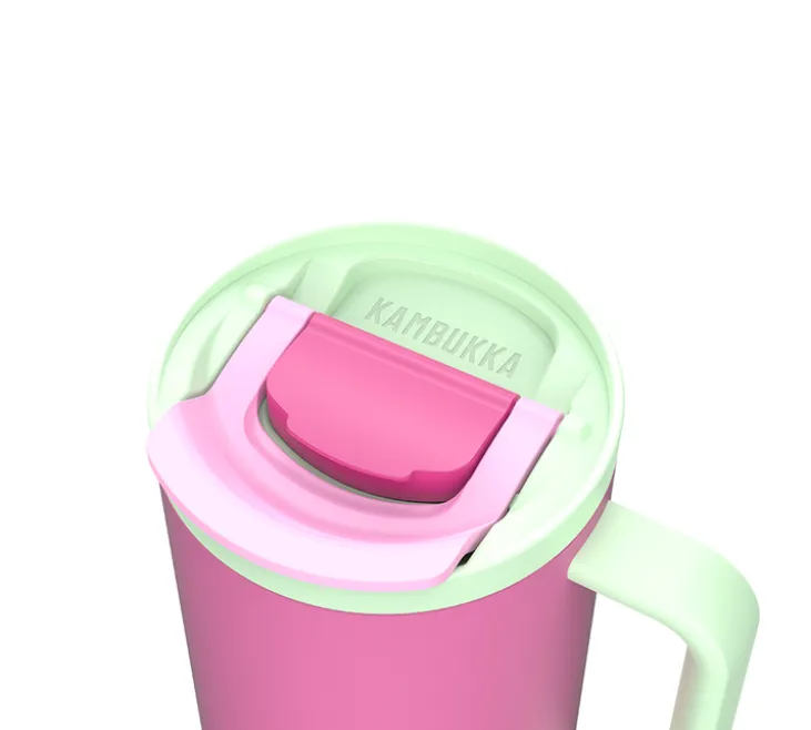 Gourde isotherme avec paille Rio Bubblegum Mint - 95 cl - KAMBUKKA