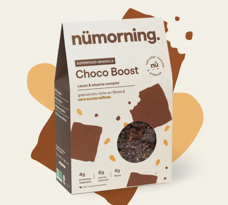 Granola Choco Boost Bio - 300 g - NÜMORNING