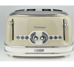 Grille Pain - Vintage 156 4 fentes Beige - 00C015604AR0 - ARIETE