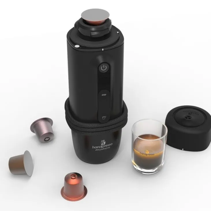 Handpresso Machine à capsules compatible Nespresso® modèle Auto Capsule 12 ou 24 volts + cadeaux MaxiCoffee