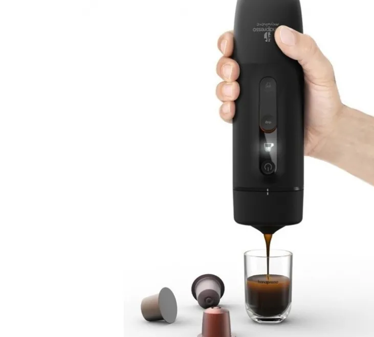 Handpresso Machine à capsules compatible Nespresso® modèle Auto Capsule 12 ou 24 volts + cadeaux MaxiCoffee