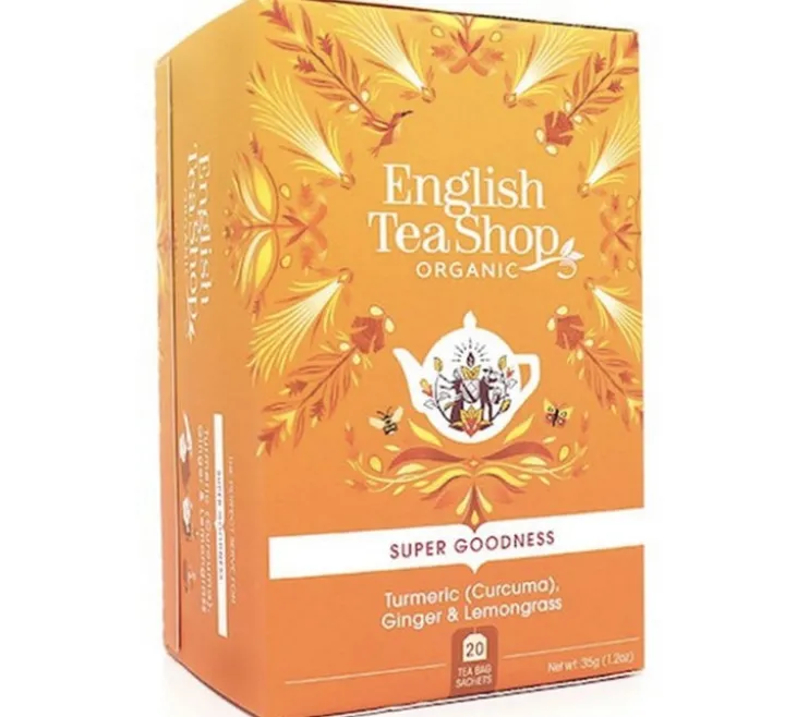 Infusion Curcuma Gingembre Citronnelle Bio - 20 sachets - ENGLISH TEA SHOP