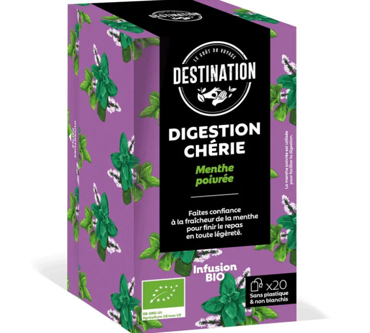 Infusion Digestion Chérie Bio - 20 sachets - DESTINATION