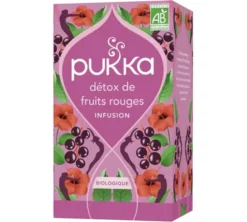 Infusion Détox de Fruits Rouges Bio - 20 sachets - PUKKA