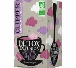 Infusion Détox Fruits Rouges Bio - 20 sachets - CLIPPER