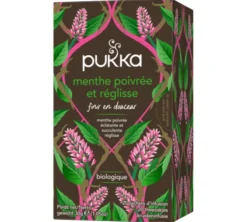 Infusion Menthe Poivrée et Réglisse Bio - 20 sachets - PUKKA