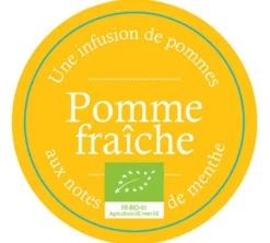 Infusion Pomme Fraîche Bio - Vrac 100 g - COMPTOIR FRANÇAIS DU THÉ