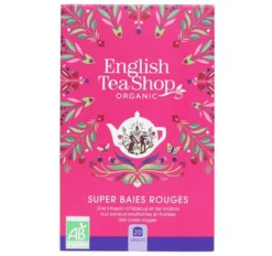 Infusion Super Baies Rouges bio - 20 sachets - ENGLISH TEA SHOP