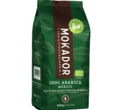 1 kg - Café en grain - 100% Arabica Bio - MOKADOR CASTELLARI